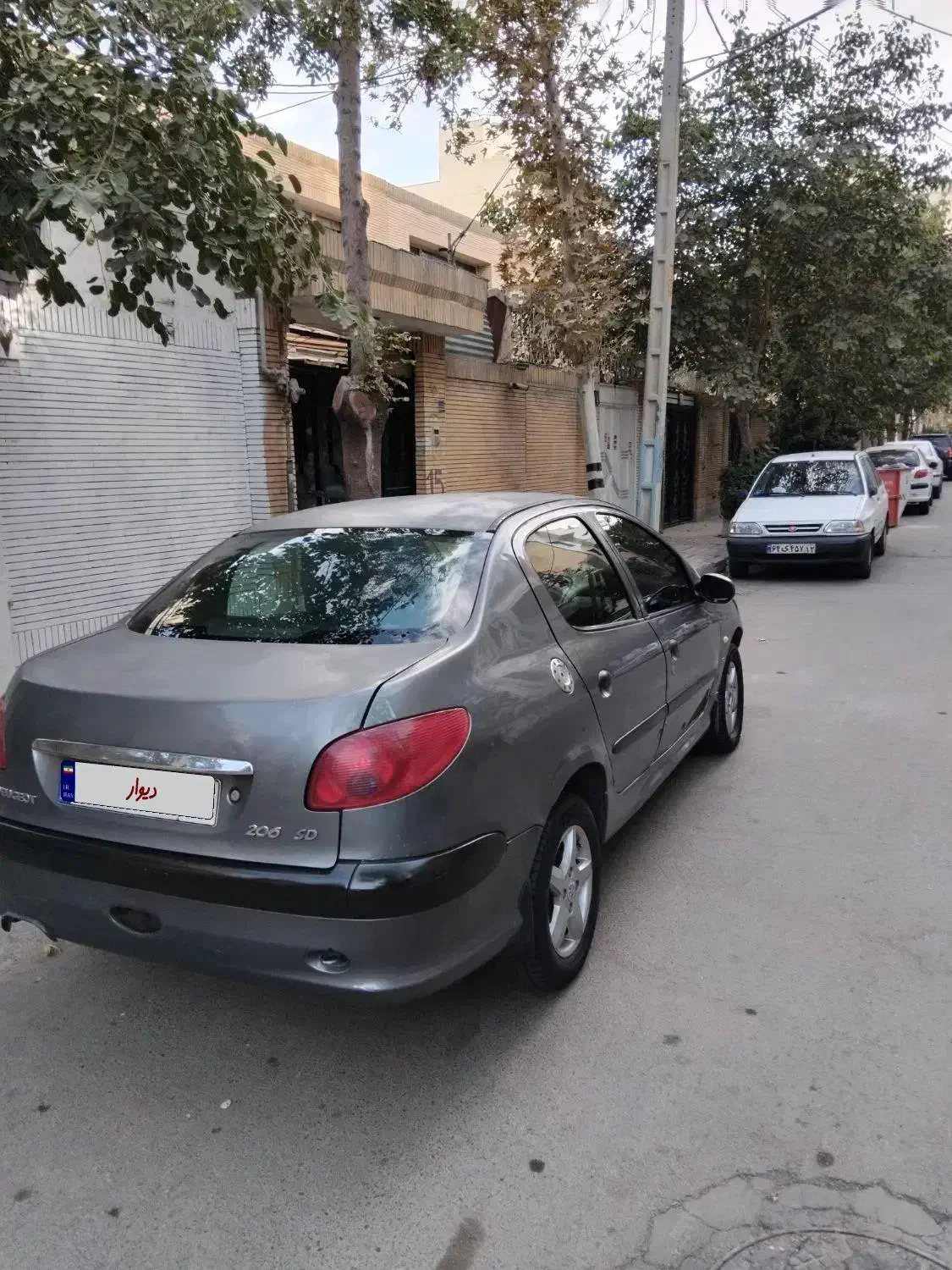 پژو ۲۰۶ صندوق دار v20 - 1389
