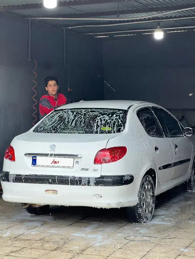 پژو ۲۰۶ صندوق دار v9 - 1390