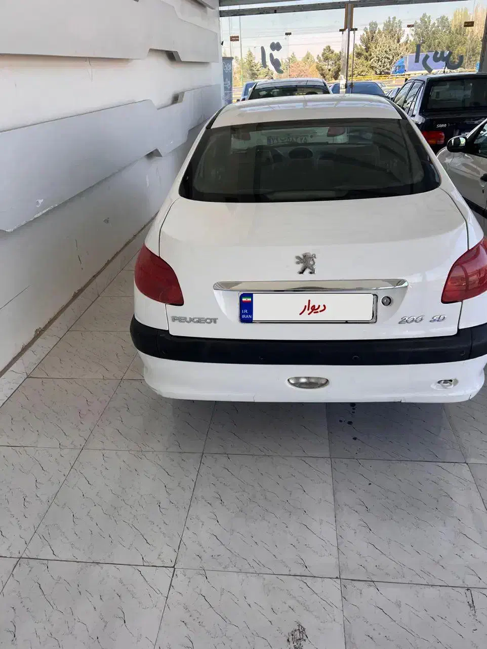 پژو ۲۰۶ صندوق دار v8 - 1390