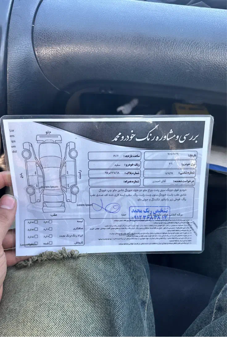 پژو 206 تیپ 2 - 1389