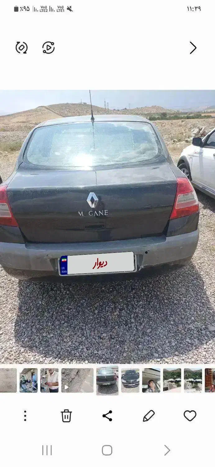 رنو مگان پارس خودرو 2000 - 1387