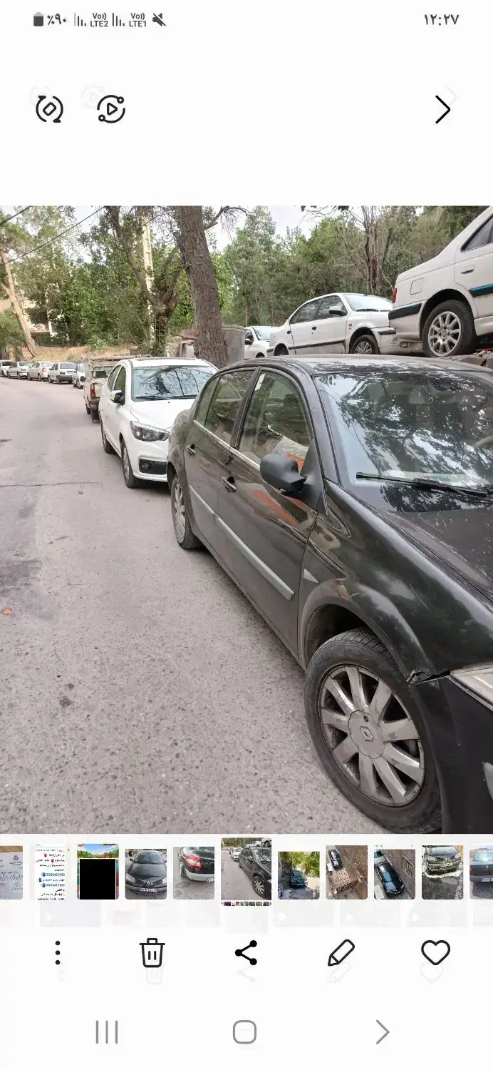 رنو مگان پارس خودرو 2000 - 1387