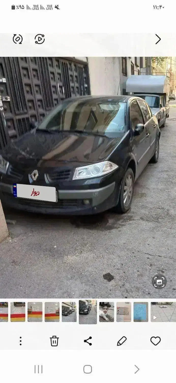 رنو مگان پارس خودرو 2000 - 1387