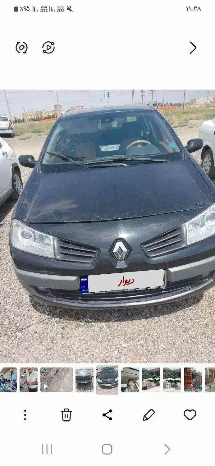 رنو مگان پارس خودرو 2000 - 1387