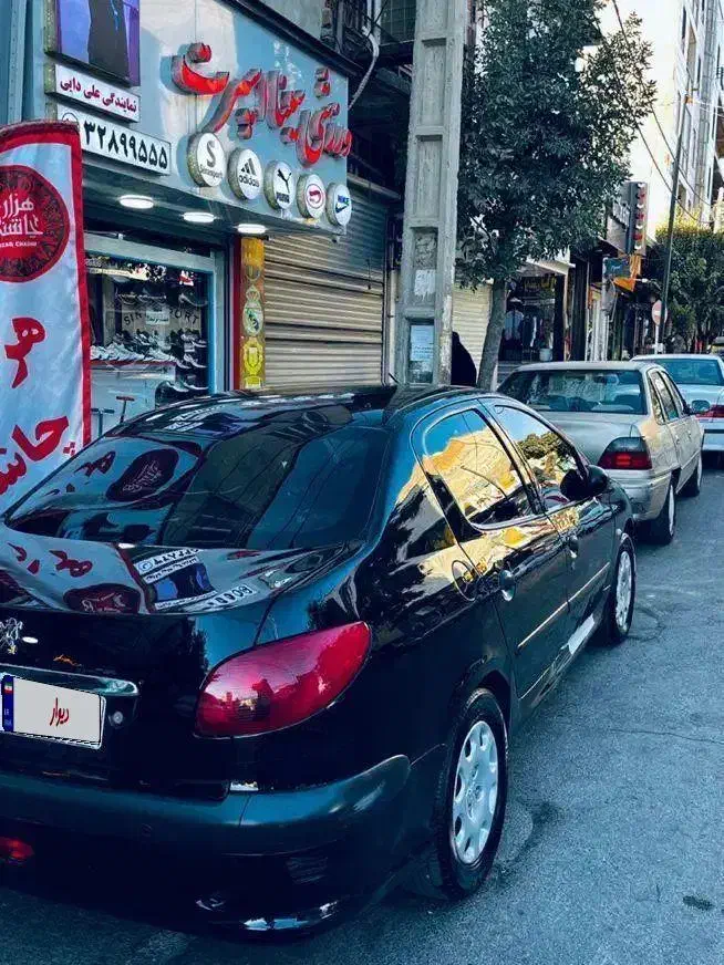 پژو ۲۰۶ صندوق دار v8 - 1394