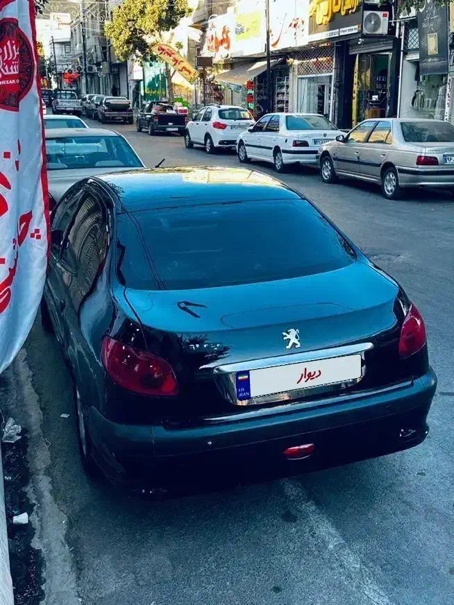 پژو ۲۰۶ صندوق دار v8 - 1394