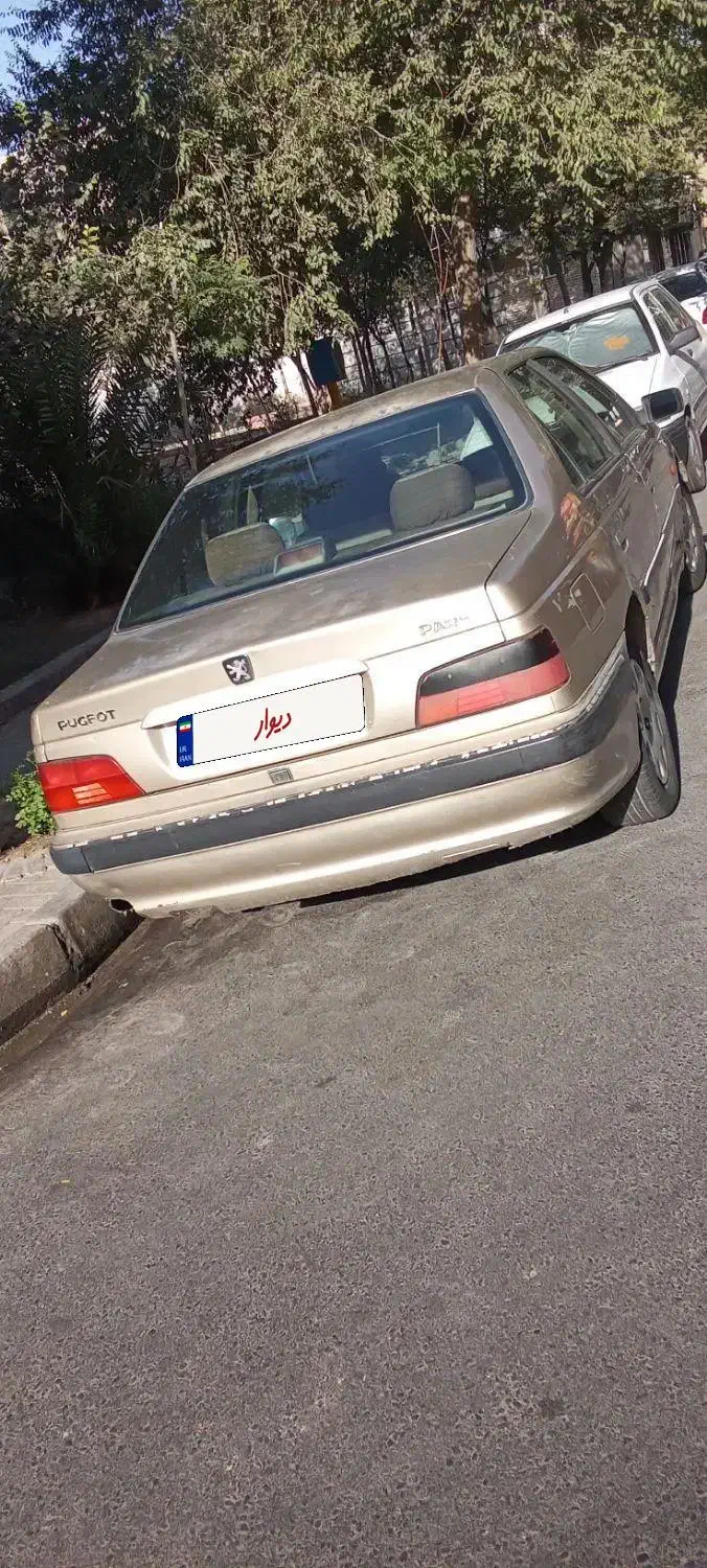 پژو پارس دوگانه سوز - 1384