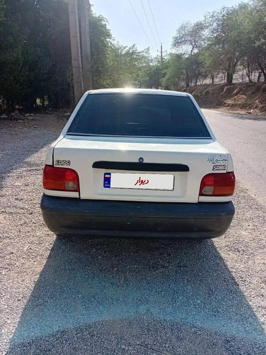 پراید صبا بنزینی - 1387