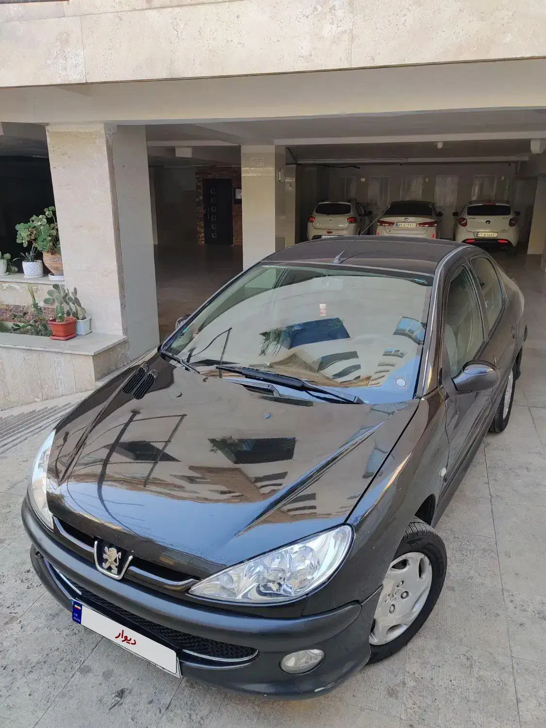 پژو ۲۰۶ صندوق دار v8 - 1386