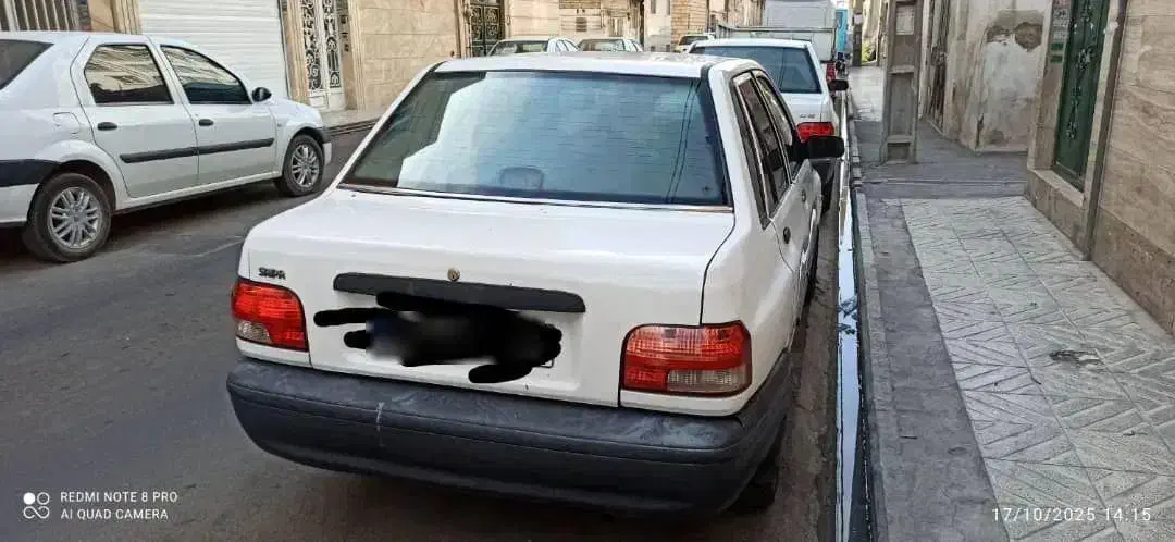 پراید صبا بنزینی - 1387