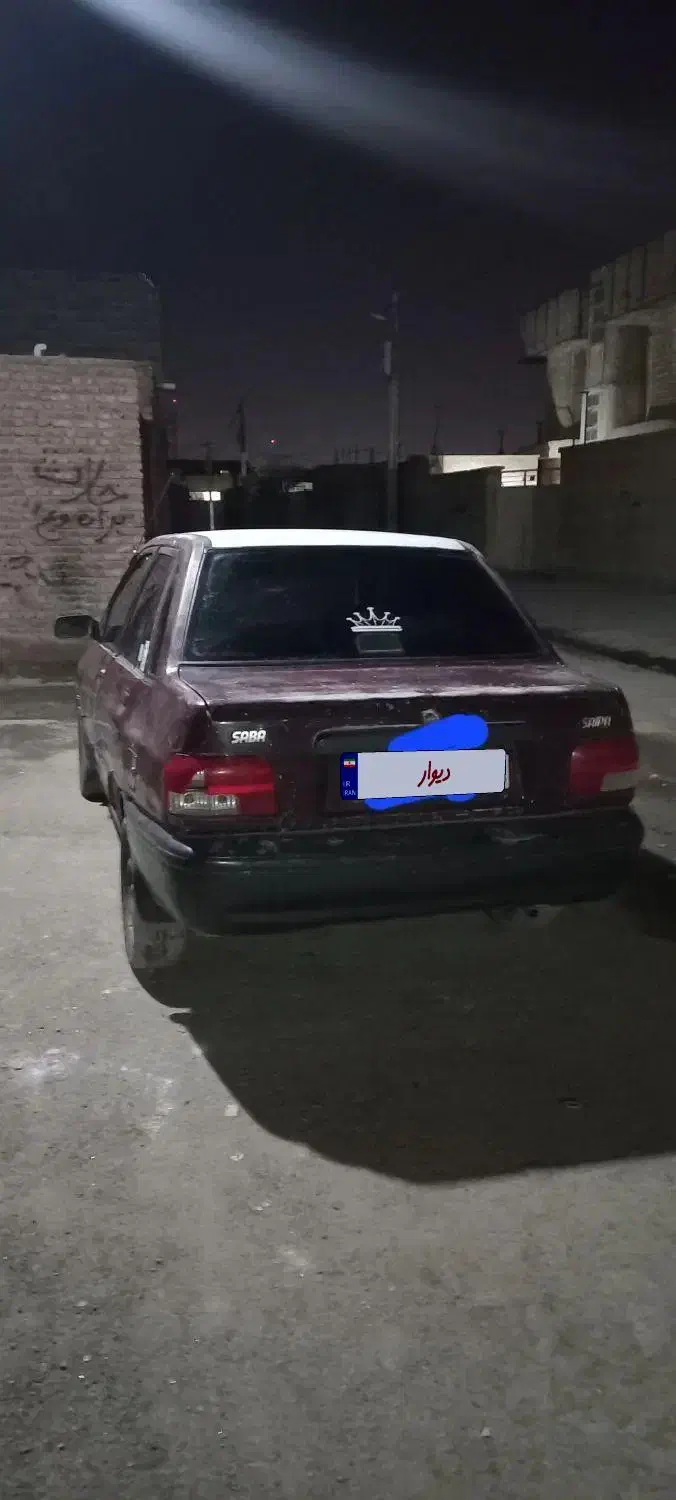 پراید صبا بنزینی - 1383