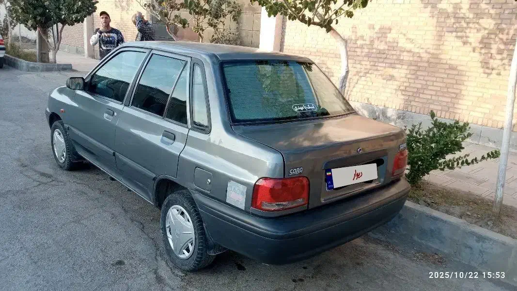 پراید صبا بنزینی - 1386