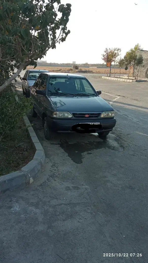 پراید صبا بنزینی - 1386