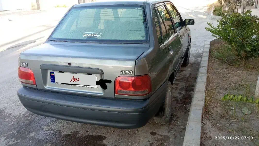 پراید صبا بنزینی - 1386