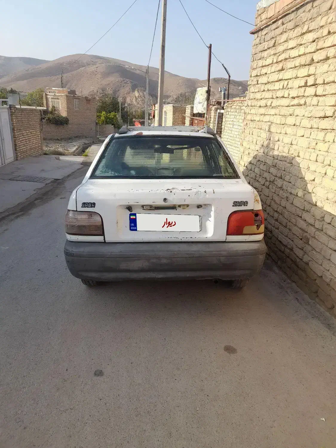 پراید صبا بنزینی - 1386