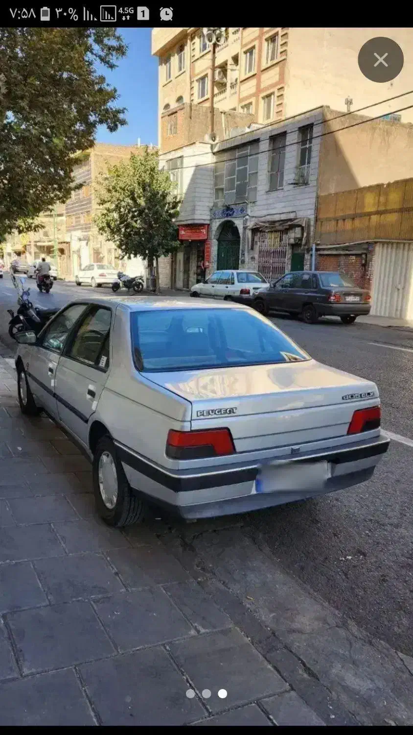 پژو 405 GLX - دوگانه سوز - 1393