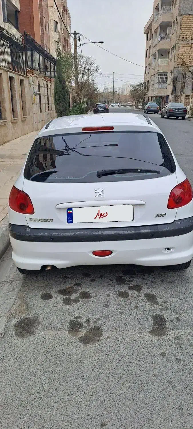 پژو 206 تیپ 3 - 1398