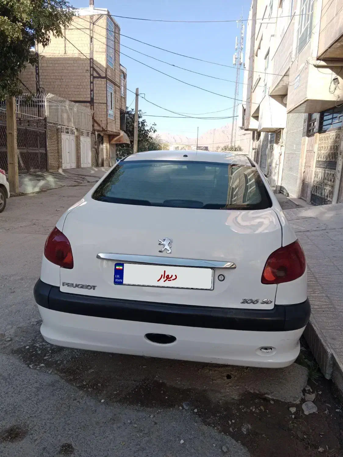 پژو 206 تیپ 5 - 1387