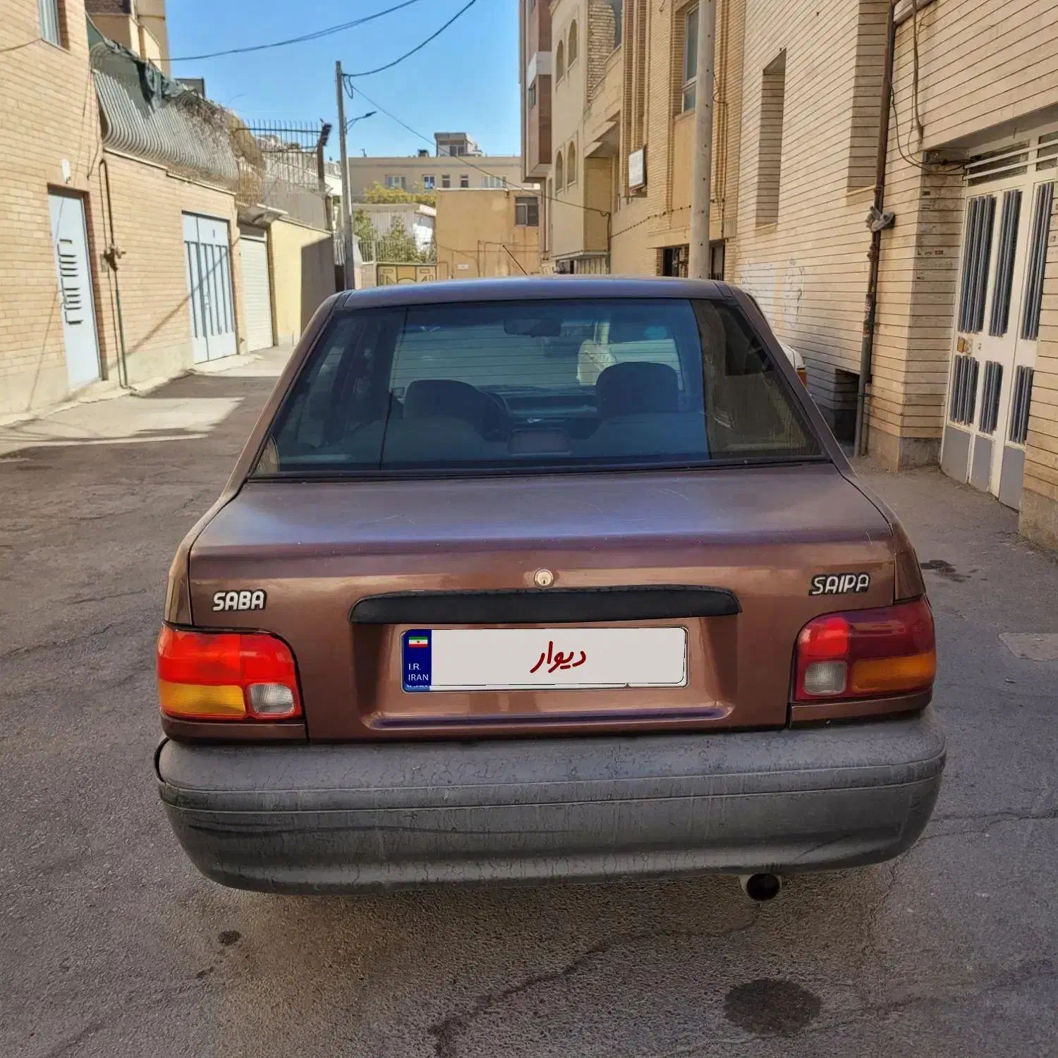 پراید صبا بنزینی - 1387