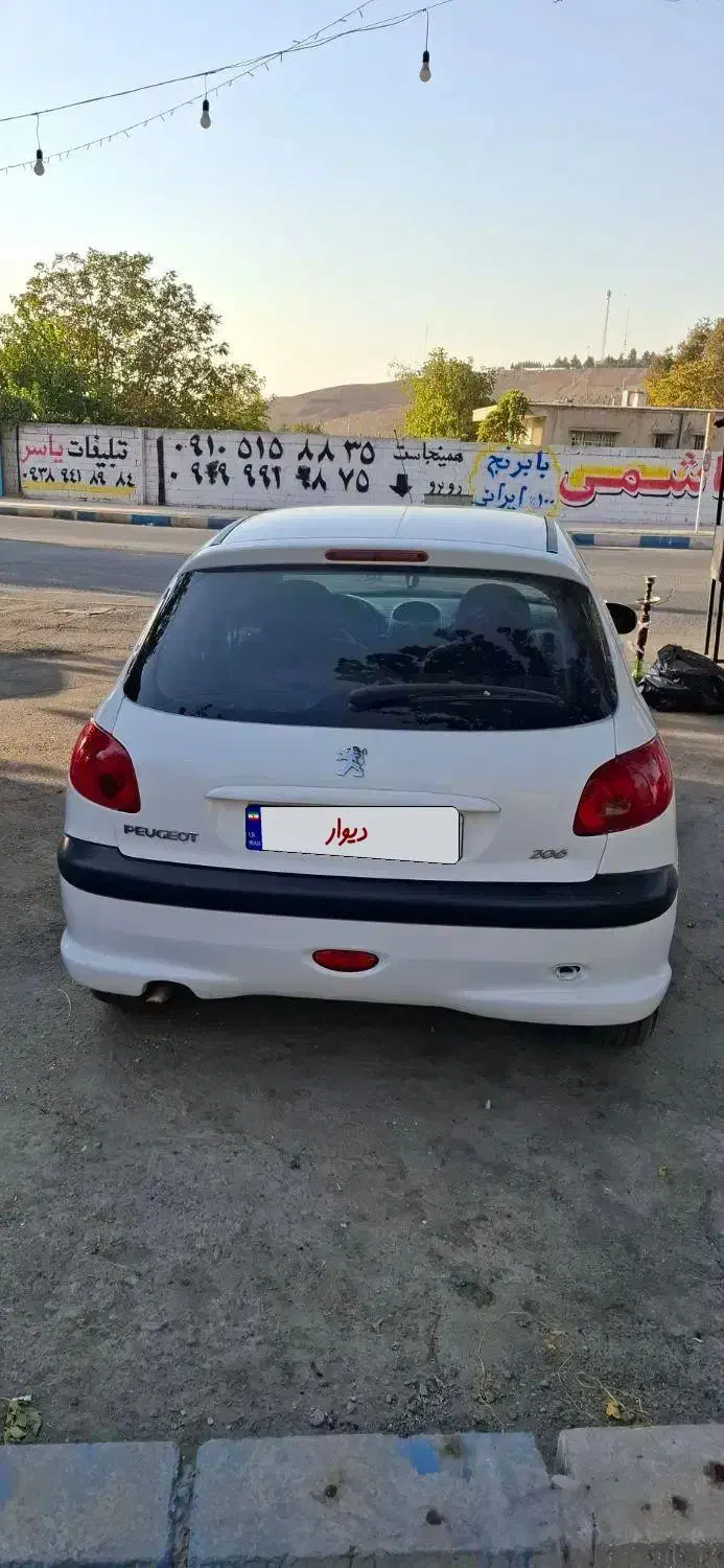 پژو 206 تیپ 3 - 1400