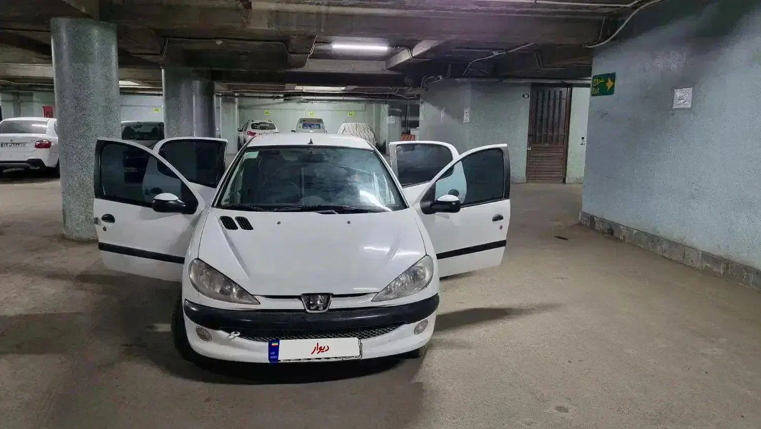 پژو ۲۰۶ صندوق دار v20 - 1390