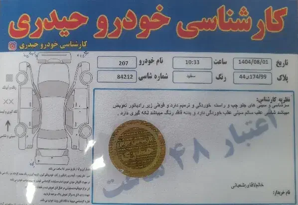 پژو 207 اتوماتیک - 1390