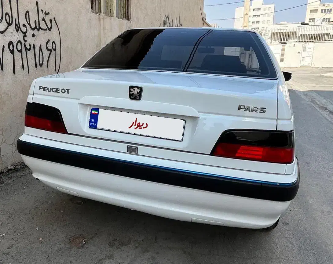 پژو پارس دوگانه سوز - 1391