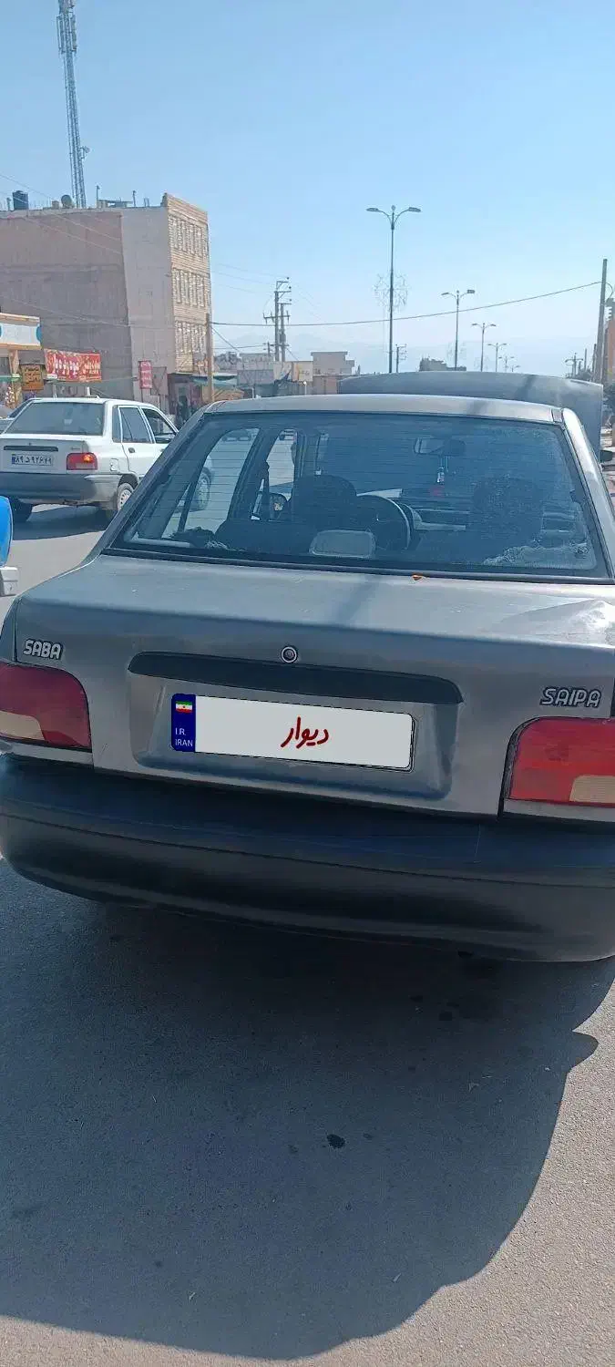 پراید صبا بنزینی - 1386