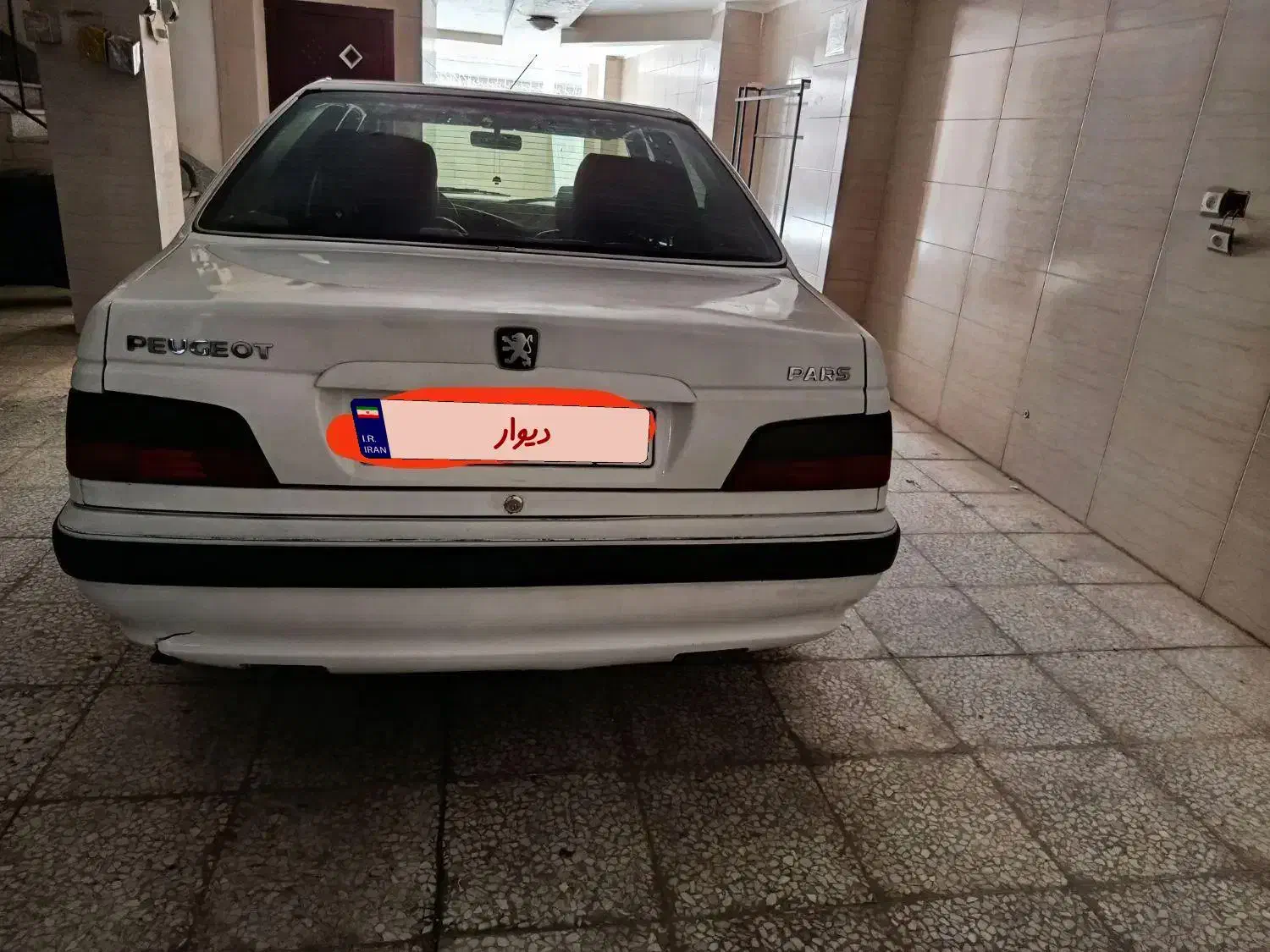 پژو پارس دوگانه سوز - 1391