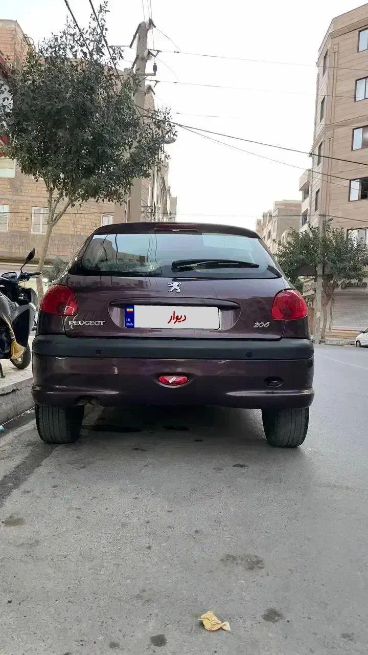 پژو 206 تیپ 3 - 1394