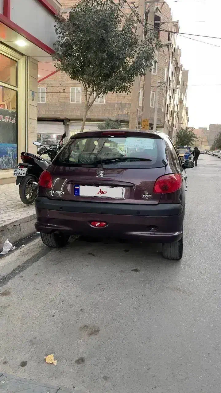 پژو 206 تیپ 3 - 1394
