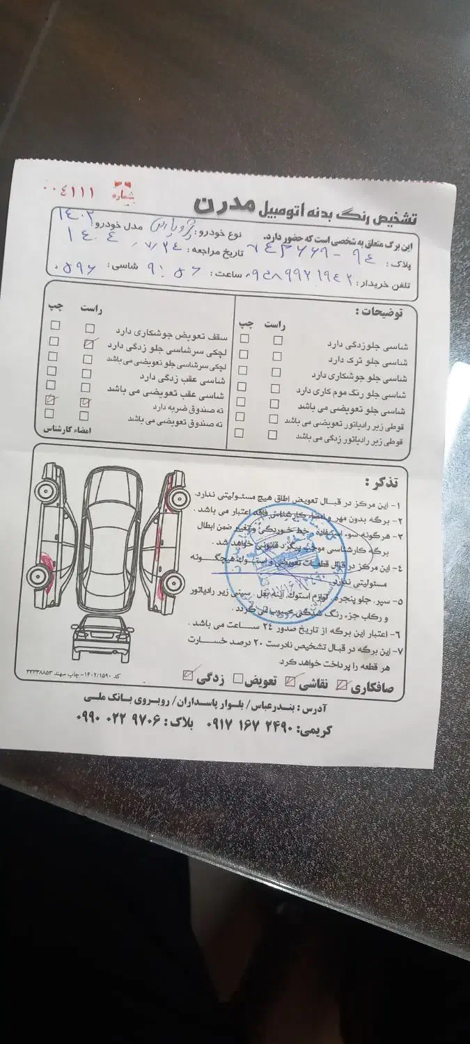 پژو پارس ELX-XU7P سفارشی - 1402