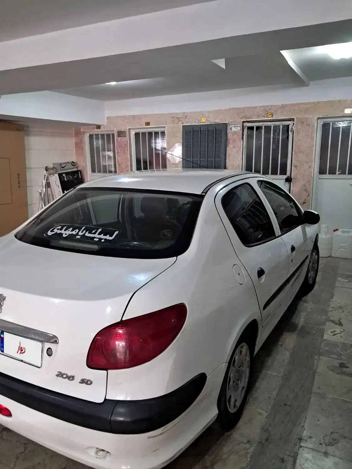 پژو ۲۰۶ صندوق دار v1 - 1389
