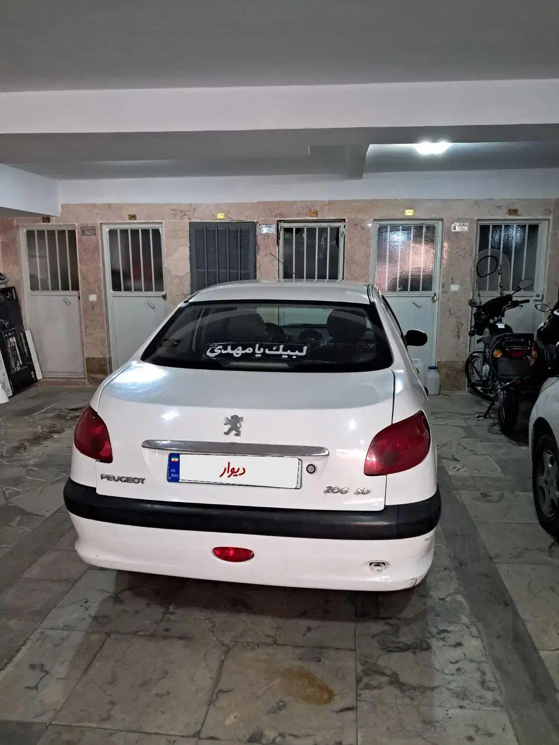 پژو ۲۰۶ صندوق دار v1 - 1389