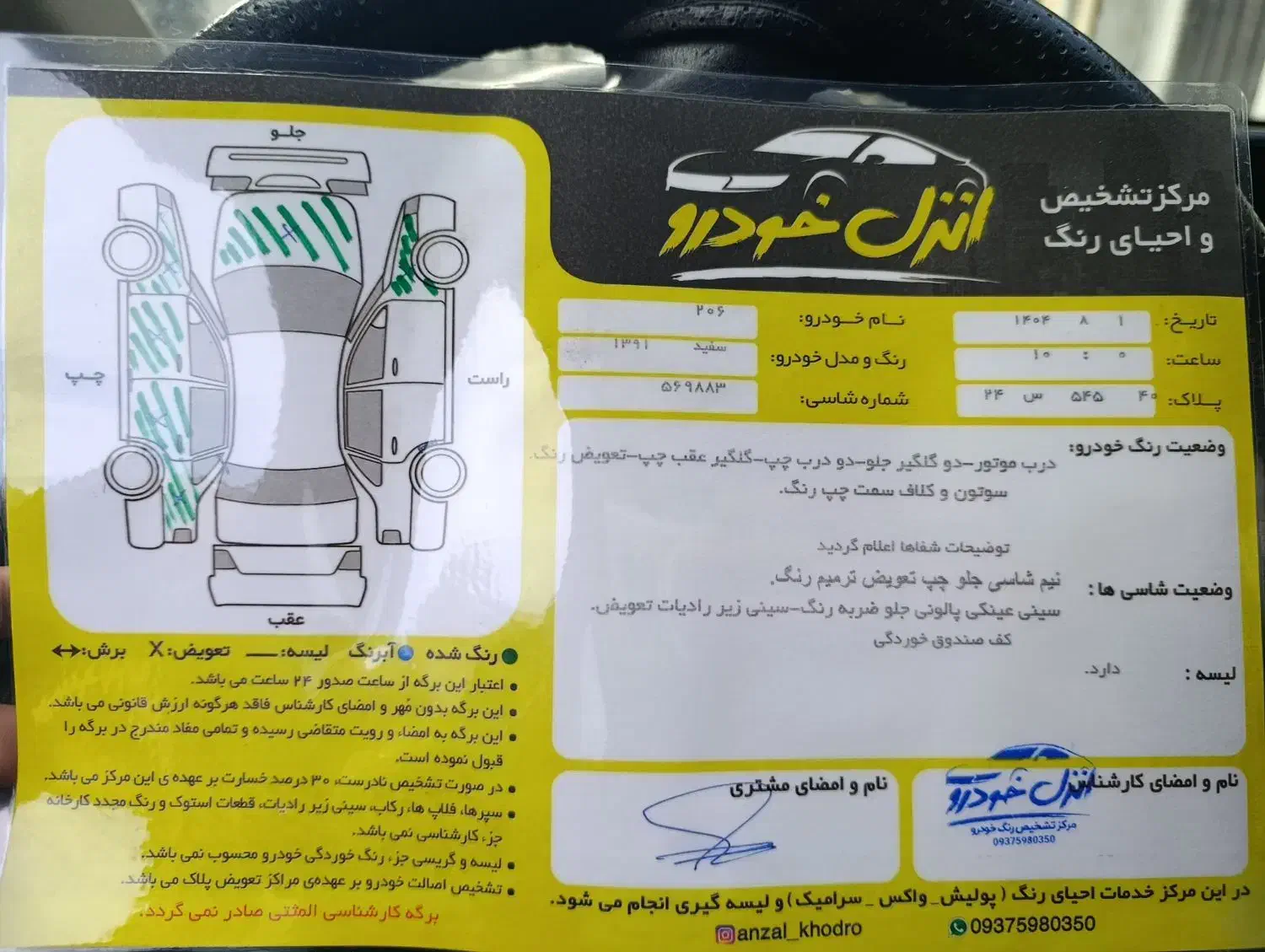 پژو 206 تیپ 2 - 1391