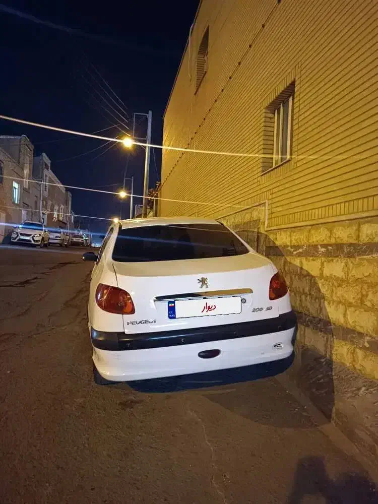 پژو ۲۰۶ صندوق دار v20 - 1390