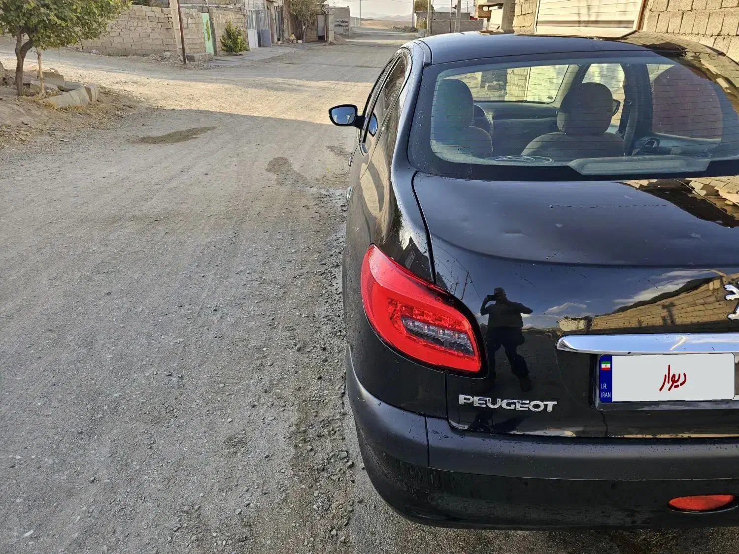 پژو ۲۰۶ صندوق دار v8 - 1390