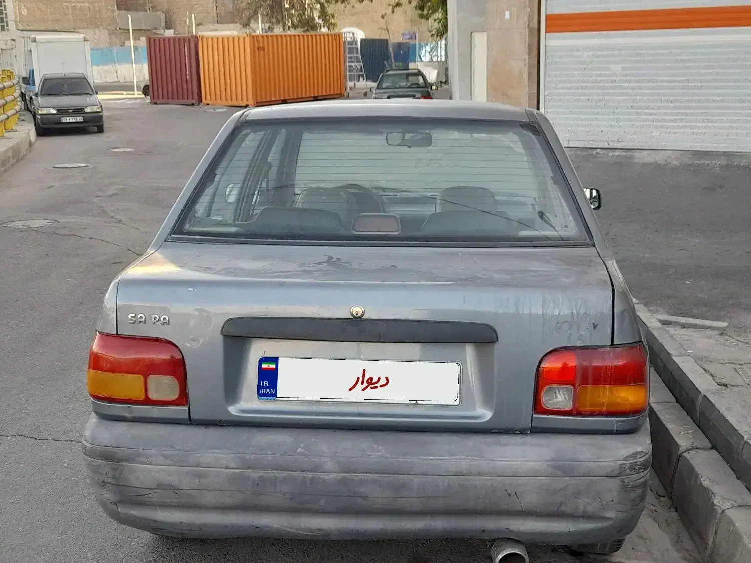 پراید صبا بنزینی - 1387