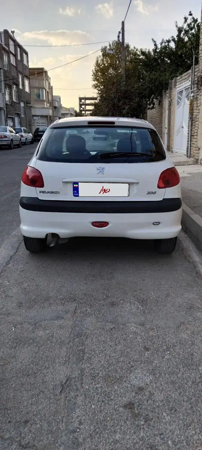 پژو 206 تیپ 2 - 1387
