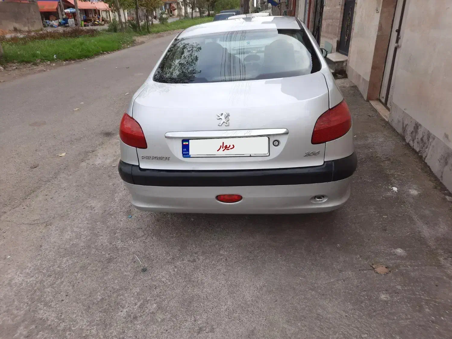 پژو ۲۰۶ صندوق دار v8 - 1385
