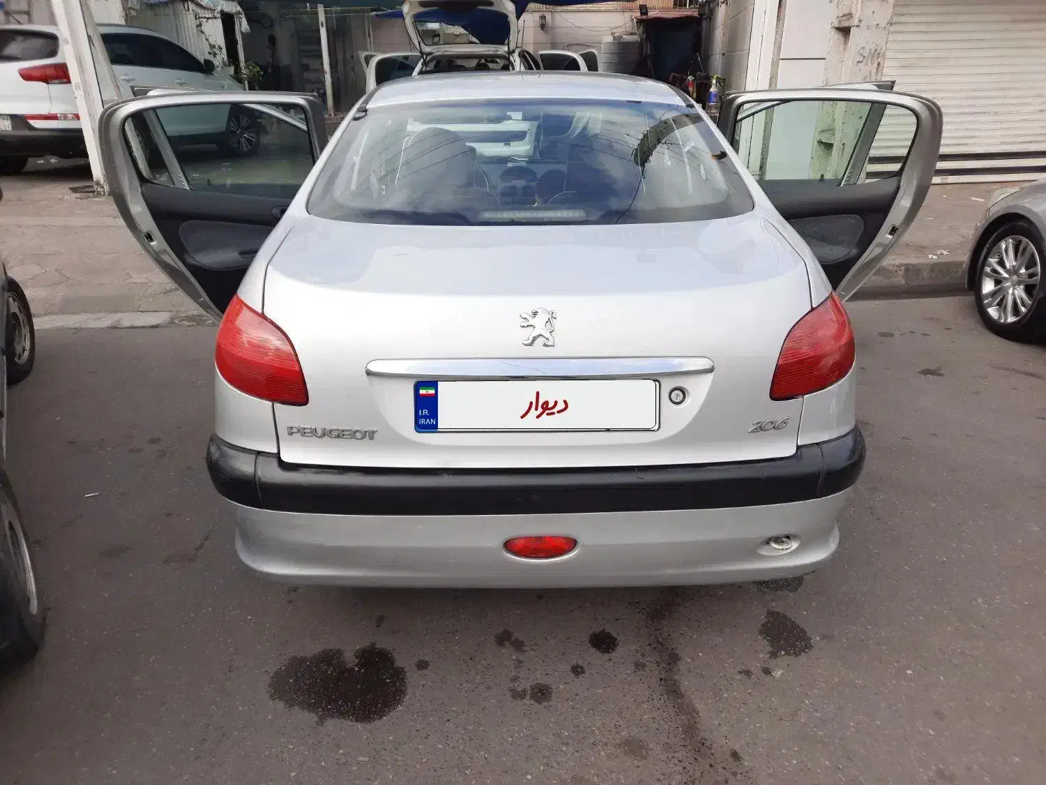 پژو ۲۰۶ صندوق دار v8 - 1385