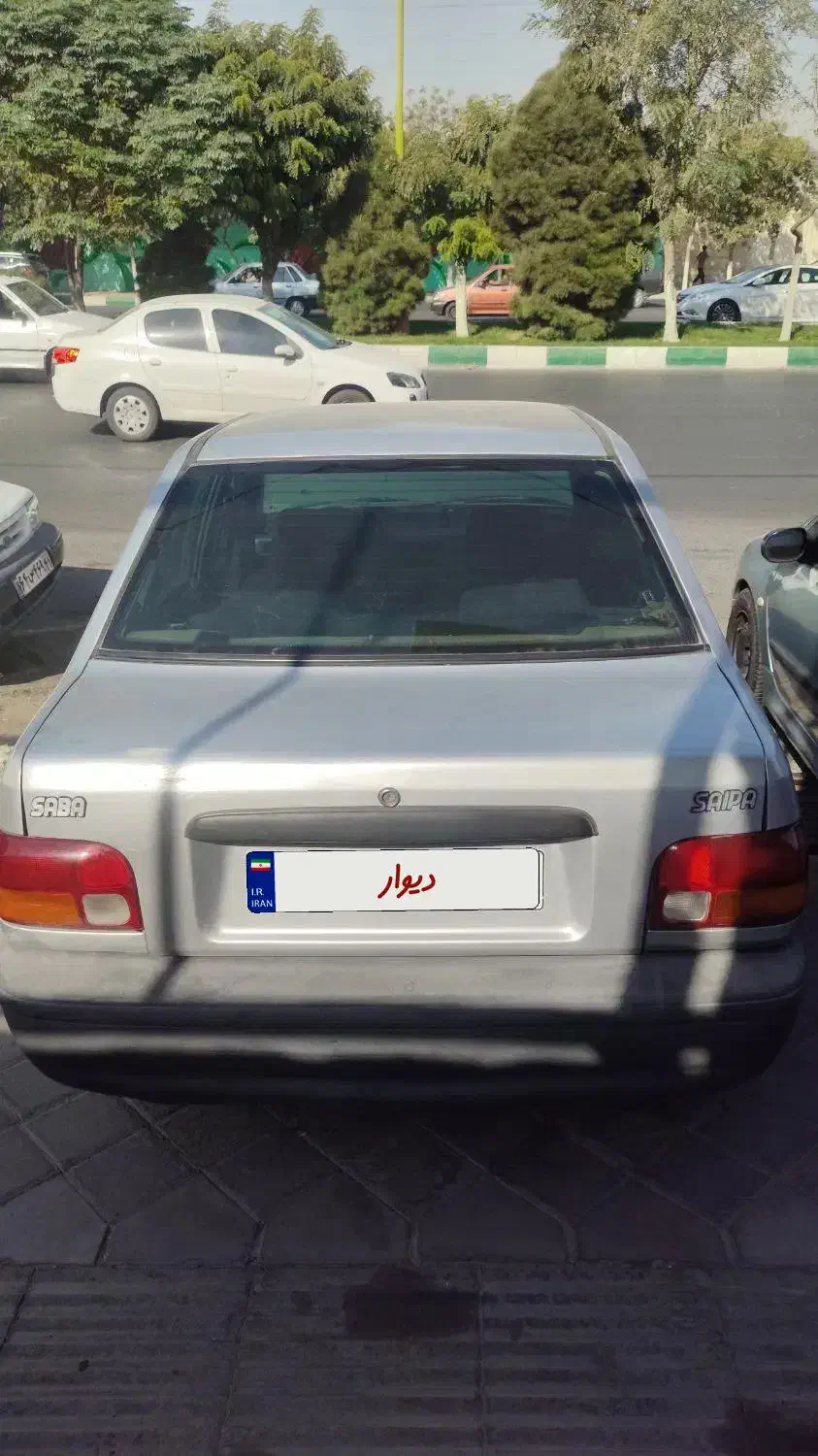 پراید صبا بنزینی - 1386