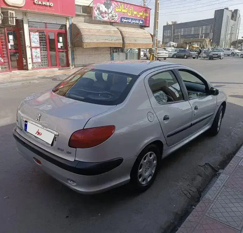 پژو ۲۰۶ صندوق دار v8 - 1388