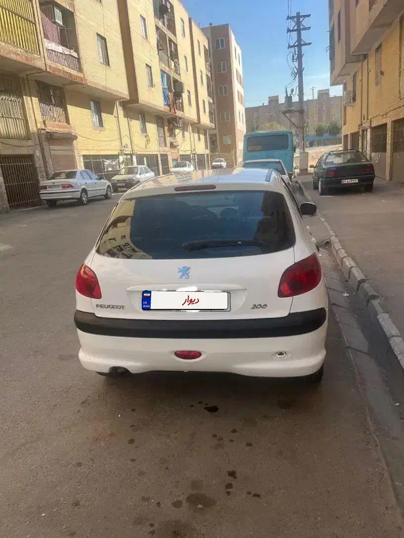 پژو 206 تیپ 2 - 1401