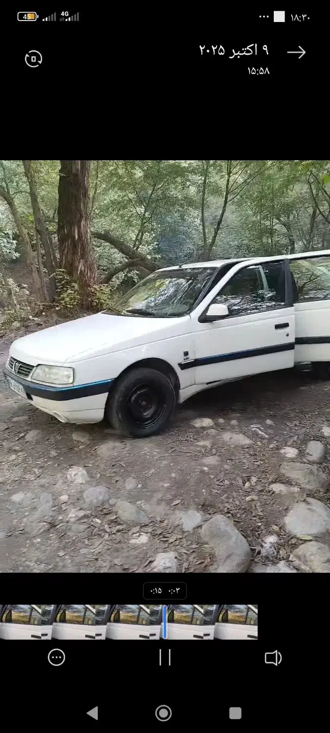 پژو 405 SLX بنزینی TU5 - 1399
