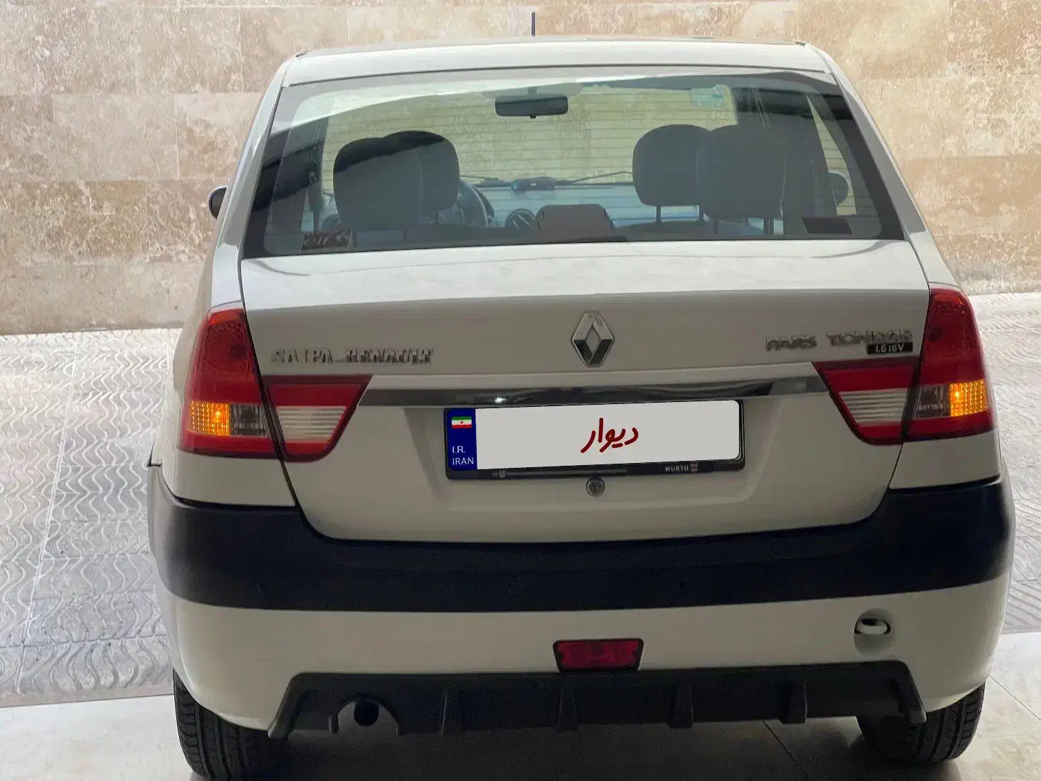 رنو پارس تندر گیربکس JHQ + مولتی مدیا - 1395