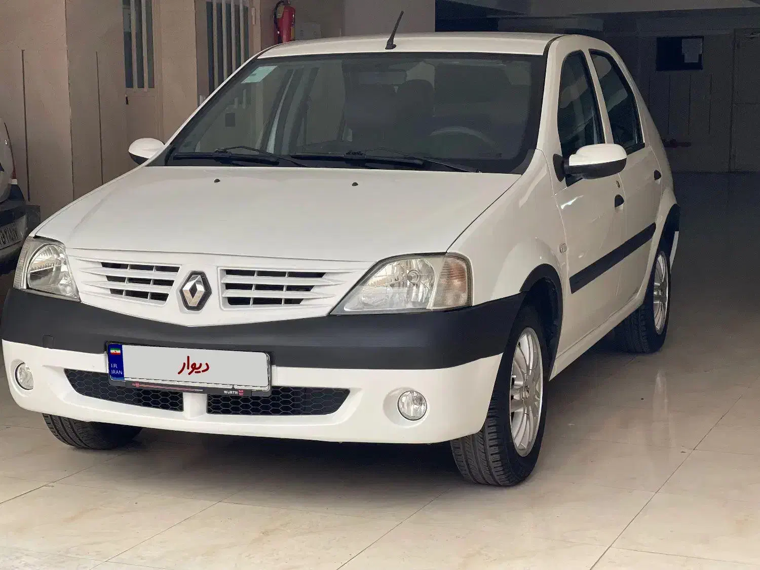 رنو پارس تندر گیربکس JHQ + مولتی مدیا - 1395
