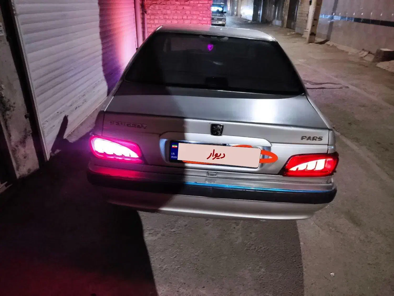 پژو پارس XU7ساده - 1381