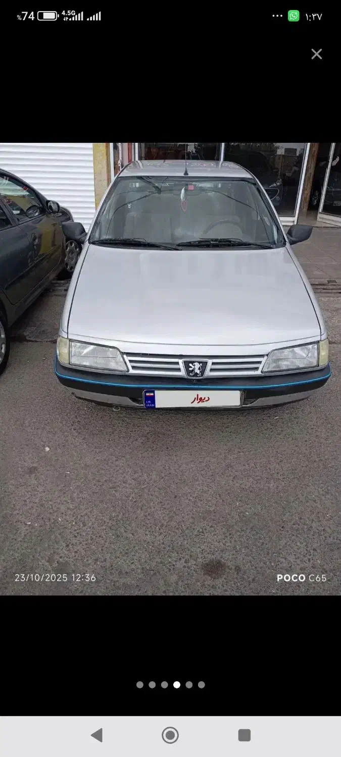 پژو 405 GLX - دوگانه سوز - 1385