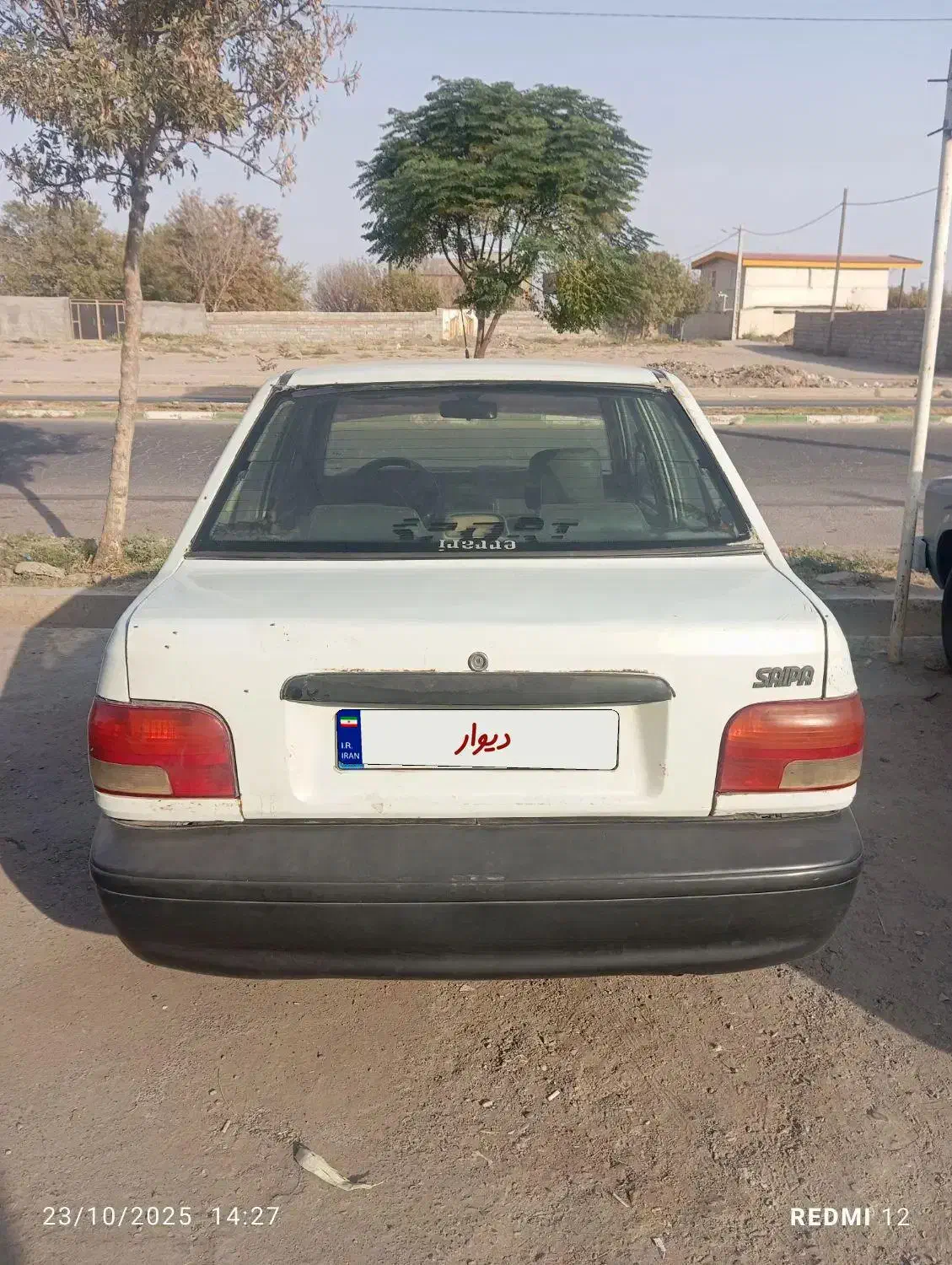 پراید صبا بنزینی - 1382